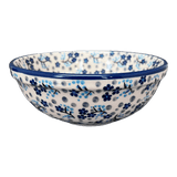 Bowl, Round, 6" in "Scattered Blues" by Manufaktura | M089S-AS45