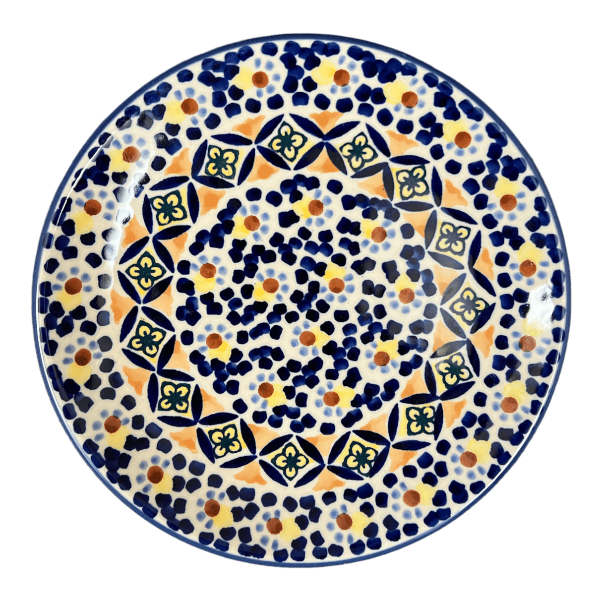 Plate, Round, Dessert, 7.25" in "Kaleidoscope" by Manufaktura | T131U-ASR