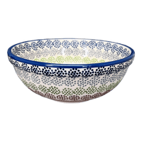 A picture of a Polish Pottery 6" Bowl (Speckled Rainbow) | M089M-AS37 as shown at PolishPotteryOutlet.com/products/6-bowl-speckled-rainbow-m089m-as37