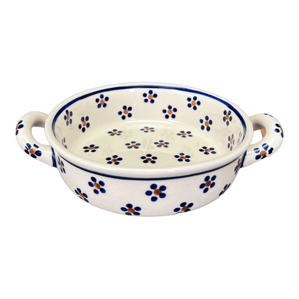 Casserole, Round, Small, 5" x 7.5" in "Petite Floral" by Manufaktura | Z153T-64