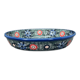 Baker, Oval, 11.5" x 9" in "Floral Fairway" by Andy | NDA187-42