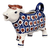 Polish Pottery Cow Creamer (Chocolate Drop) | D081T-55 at PolishPotteryOutlet.com