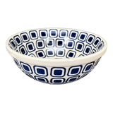 Bowl, Round, 6.75" in "Navy Retro" by Manufaktura | M090U-601A