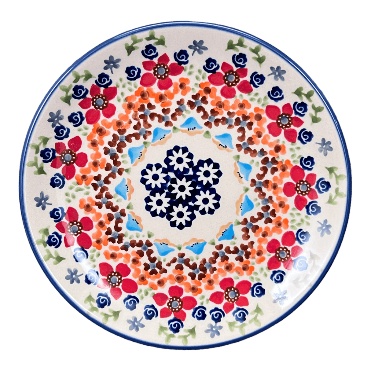 Plate, Round, Dessert, 7.25" in "Stellar Celebration" by Manufaktura | T131S-P309