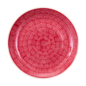 Polish Pottery 8.5" Salad Plate (Red Sky at Night) | T134T-WCZE Additional Image at PolishPotteryOutlet.com
