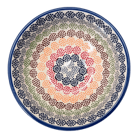 A picture of a Polish Pottery 6" Bowl (Speckled Rainbow) | M089M-AS37 as shown at PolishPotteryOutlet.com/products/6-bowl-speckled-rainbow-m089m-as37