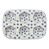 Muffin Pan, 8.5" x 12.5" in "Petite Floral" by Manufaktura | F093T-64