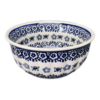 A picture of a Polish Pottery 5.5" Bowl (Butterfly Border) | M083T-P249 as shown at PolishPotteryOutlet.com/products/5-5-bowl-butterfly-border-m083t-p249