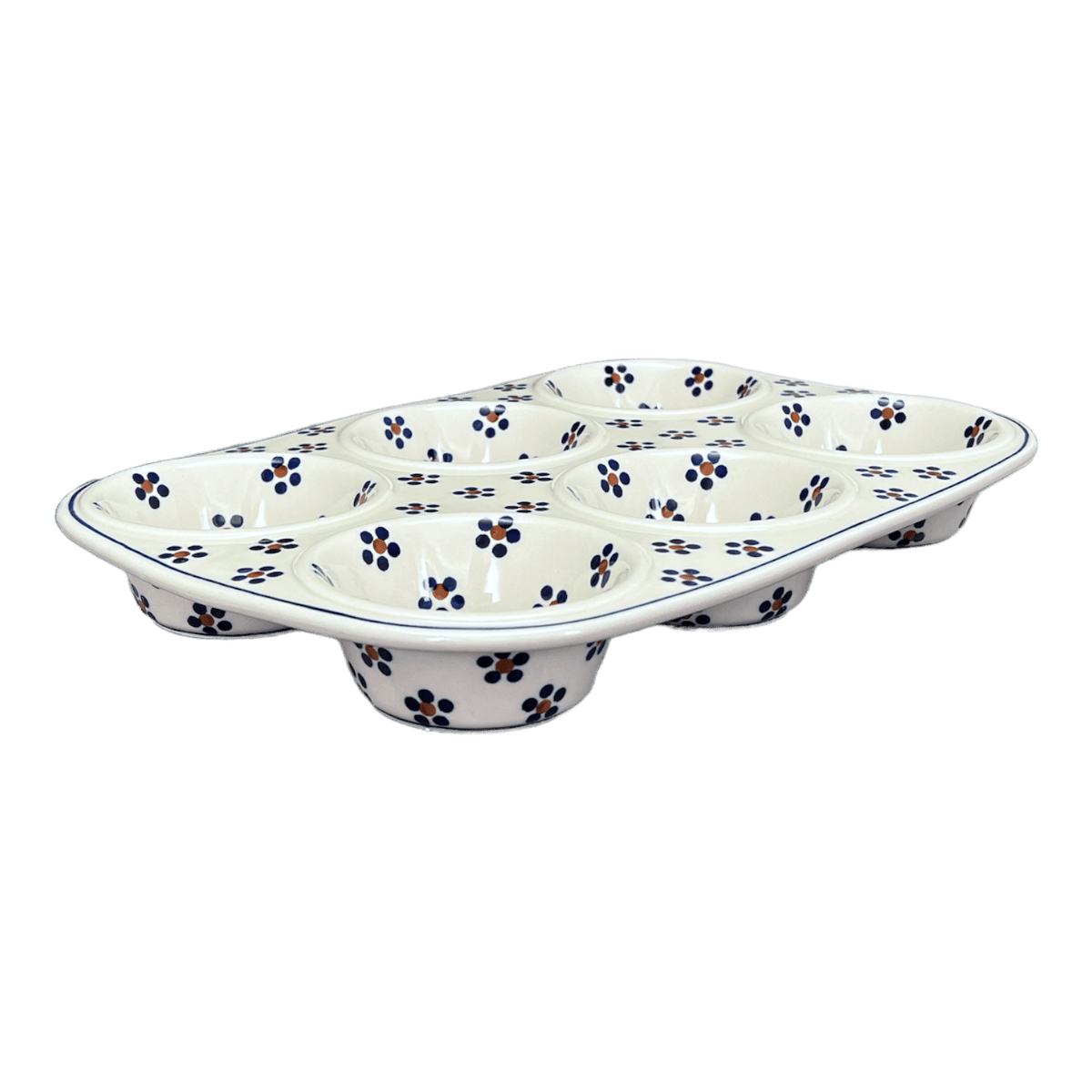 Muffin Pan, 8.5" x 12.5" in "Petite Floral" by Manufaktura | F093T-64