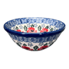 Polish Pottery 4.75" Bowl (Rosie's Garden) | A556-1490X at PolishPotteryOutlet.com