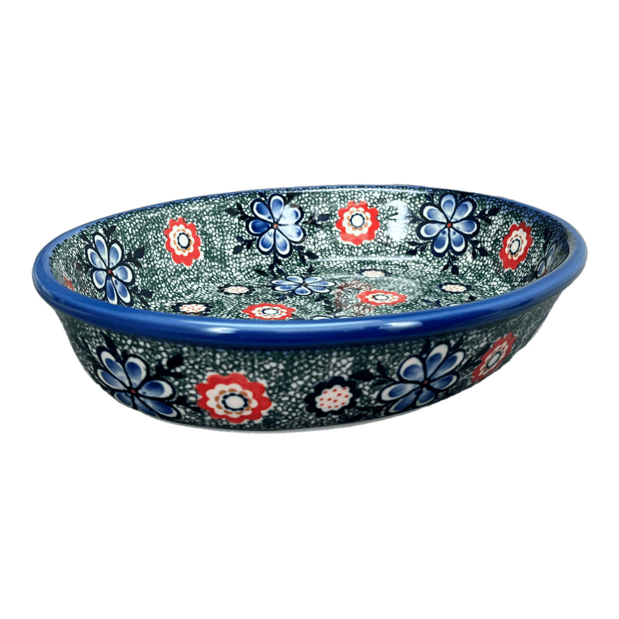 Baker, Oval, 11.5" x 9" in "Floral Fairway" by Andy | NDA187-42