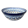 Polish Pottery C.A. 6.75" Kitchen Bowl (Blue Ribbon) | A058-1026X at PolishPotteryOutlet.com