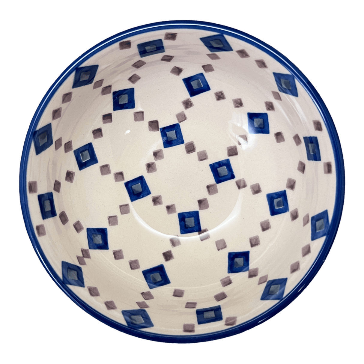 Bowl, Round, 6" in "Diamond Quilt" by Manufaktura | M089U-AS67