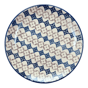 Polish Pottery 10" Dinner Plate (Diamond Blossoms) | T132U-ZP03 Additional Image at PolishPotteryOutlet.com