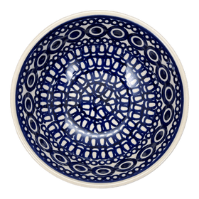 Polish Pottery 6" Bowl (Gothic) | M089T-13 Additional Image at PolishPotteryOutlet.com