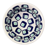 Bowl, Round, 4.5" in "Blue Retro" by Manufaktura | M082U-602A