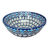 Bowl, Round, 6" in "Blue Diamond" by Manufaktura | M089U-DHR