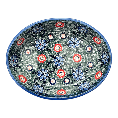 Baker, Oval, 11.5" x 9" in "Floral Fairway" by Andy | NDA187-42