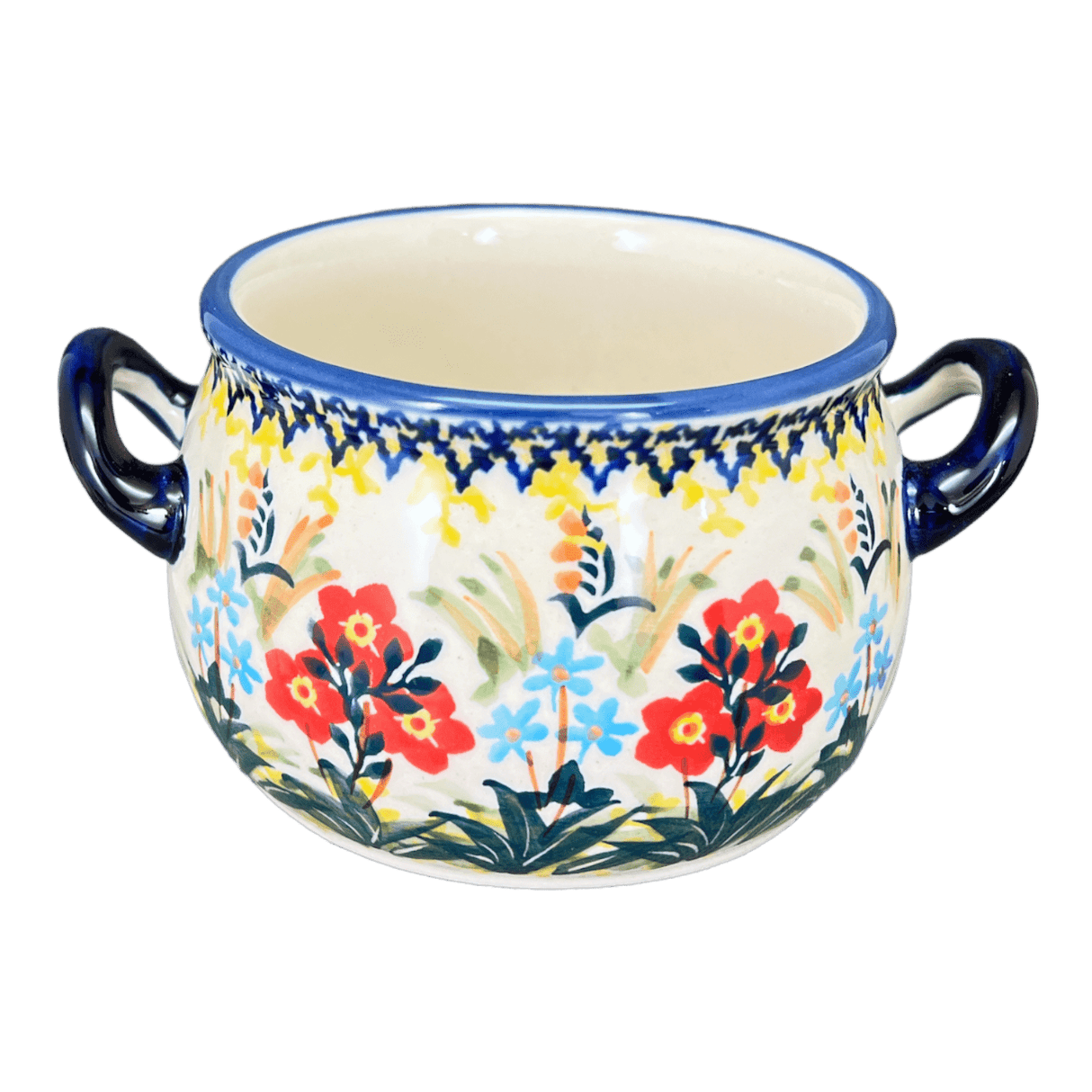 Soup Tureen, Individual, 14 oz in "Bundled Bouquets" by Manufaktura | B006S-JZ33