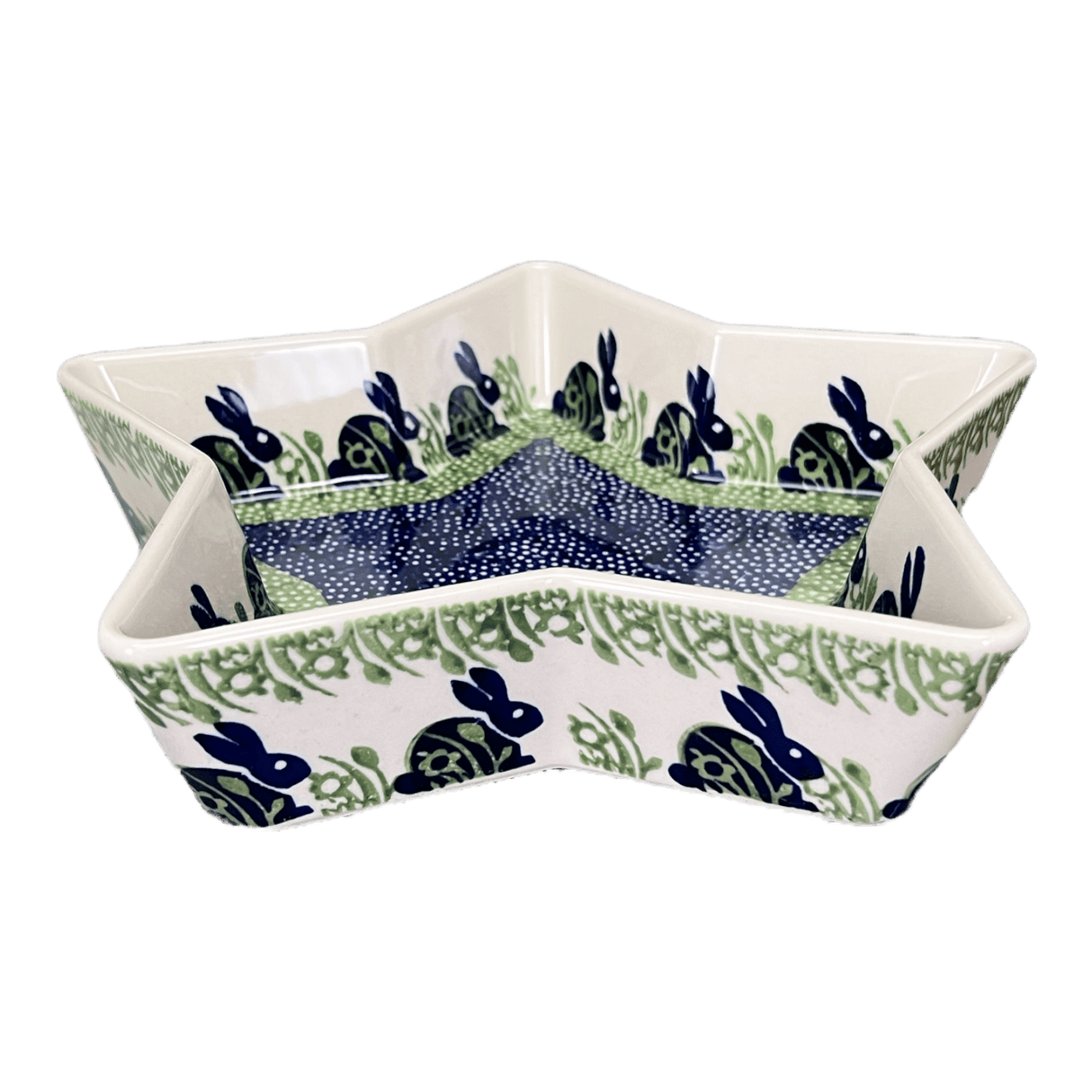 Baker, Star-Shaped, 10" in "Bunny Love" by Manufaktura | M045T-P324