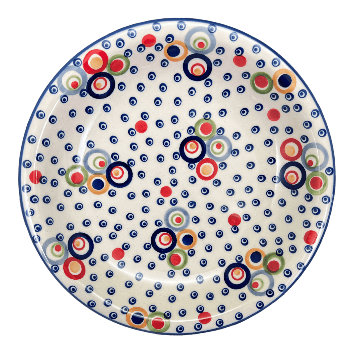 Bowl, Round, Pasta, 9.25" Bowl in "Bubble Machine" by Manufaktura | T159M-AS38