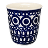 Polish Pottery Wine Cup/Q-Tip Holder (Gothic) | K100T-13 at PolishPotteryOutlet.com